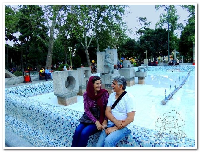 El Daneshjoo Park en Teherán, uno de los numerosos espacios verdes con los que cuenta Teherán