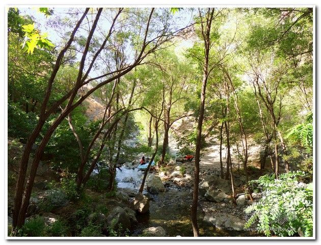 Río Darabad el mejor lugar para refrescarse del fuerte calor de Teherán