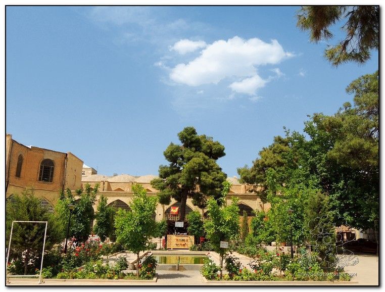 Saray Vakhil en Shiraz Irán