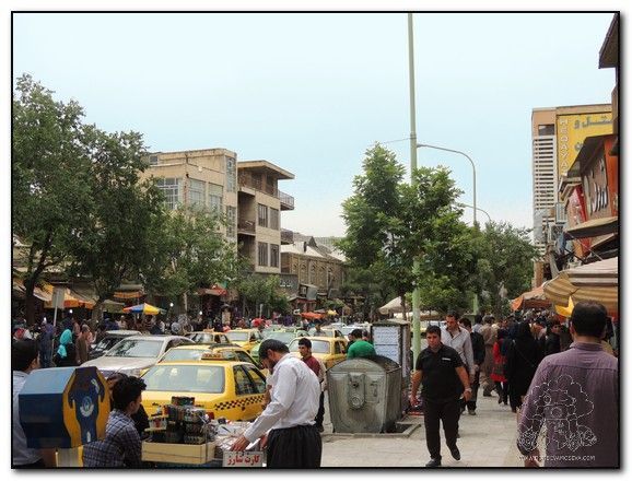 Animadas calles de Sanandaj
