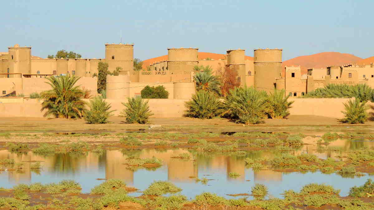 Kasbah Hotel Tombouctou, oasis en el Sahara Marruecos