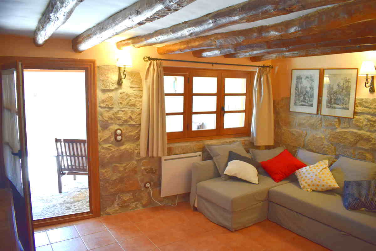 Casa Guzmán de Ballobar desconexión en el Bajo Cinca (Huesca)