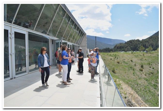 Mirador de las huellas de Dinosaurios en las propuestas de turismo industrial por el Berguedà
