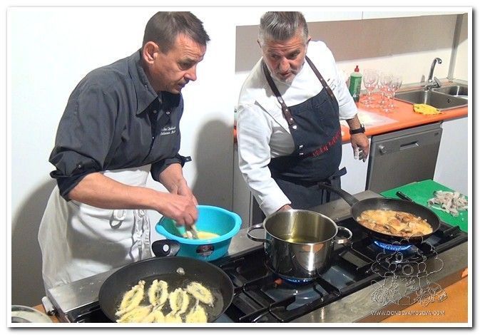 Show Cooking de Floren Bueyes y Emiliano Martín en el Aula Saludable