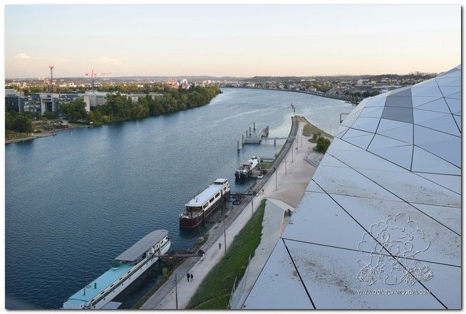 Unión de los rios Saona y Rodano en Lyon