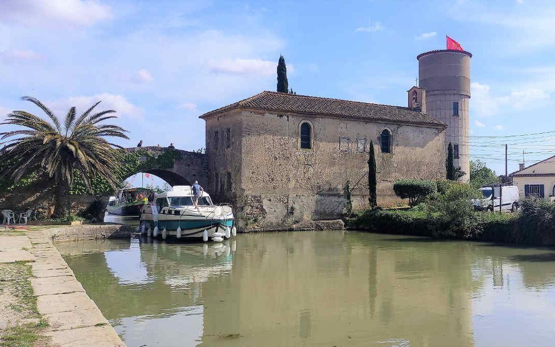 Le Somail, pintoresca  aldea del Canal de Midi
