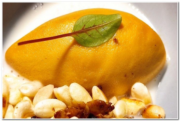 plato estrella Michelen Restaurant La Balette Collioure Pirineos Orientales Francia