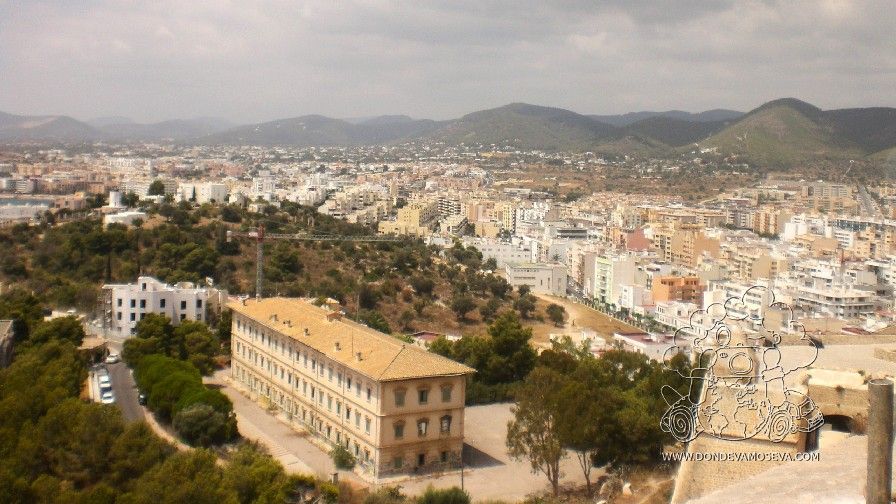 Panorámica Ibiza en verano