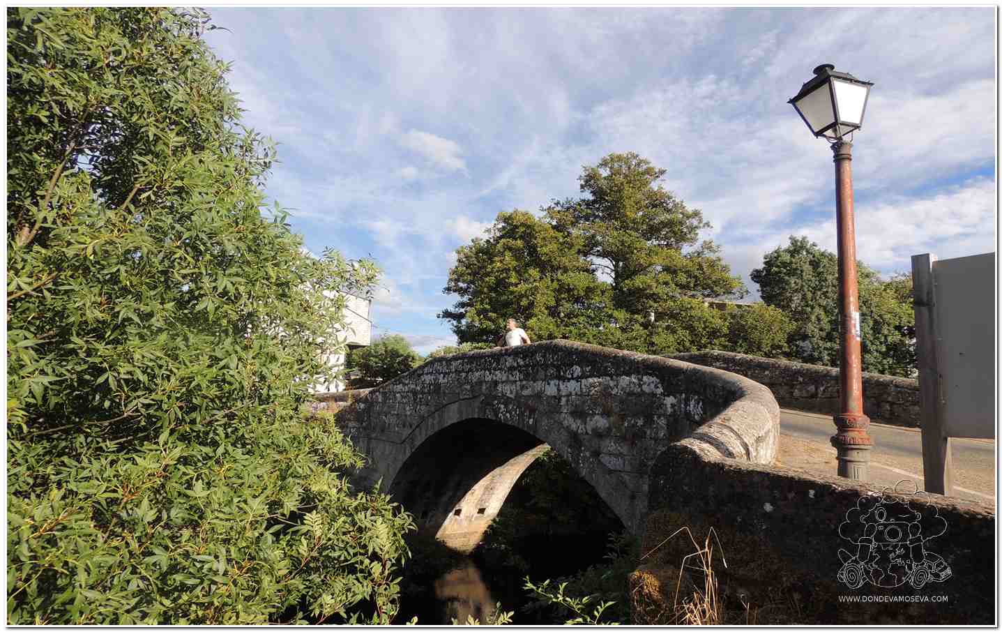 Panorámica de el puente sobre el río Tera icono de la localidad