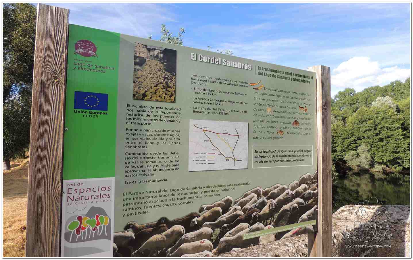 El cordel Sanabrés Ruta trashumancia zamorana