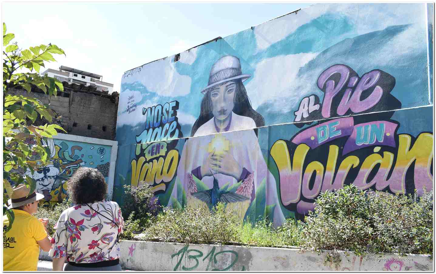 Murales de Pasto que se identifican con poemas y canciones