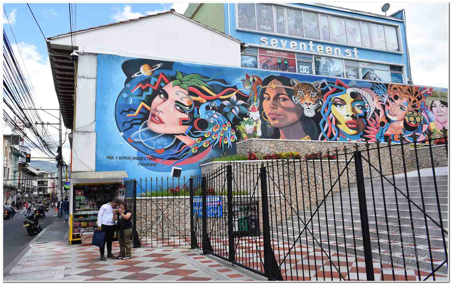 Mural en la calle 16 de Pasto NAriño Colombia