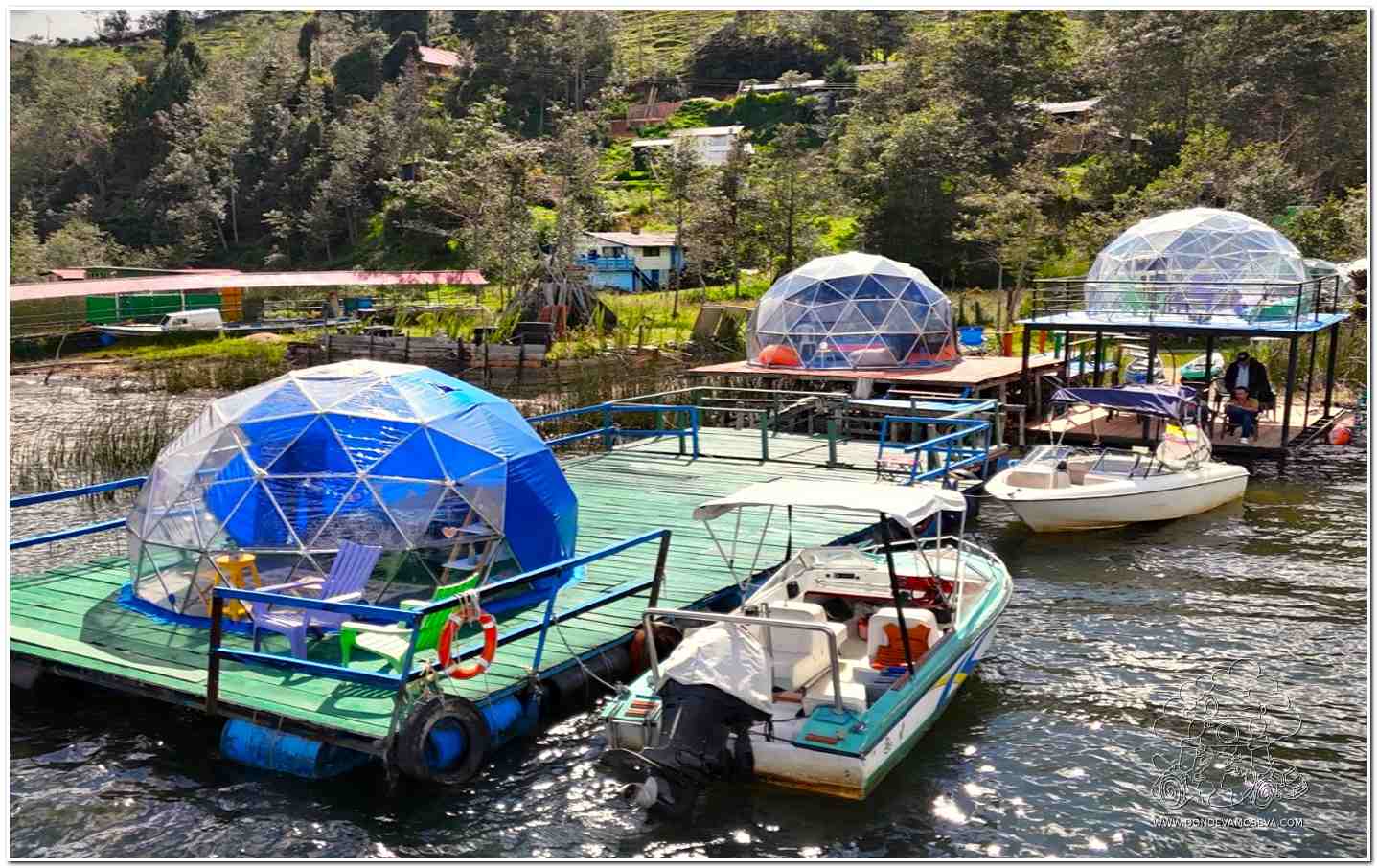 Panorámica de Ayura Club Naútico Ecoglamping
