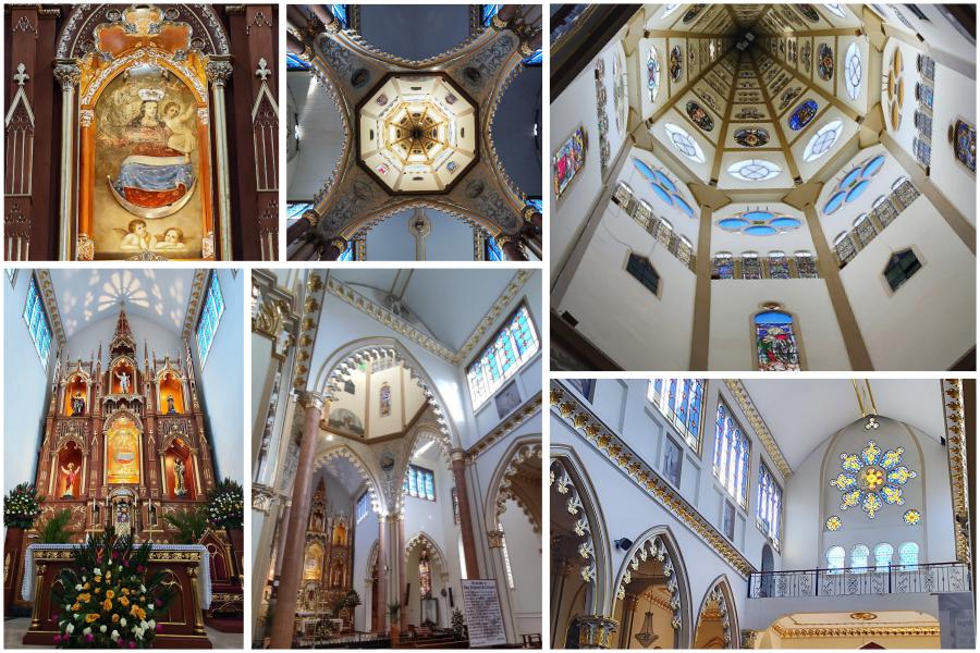Interior iglesia de San Sebastián "La Panadería"