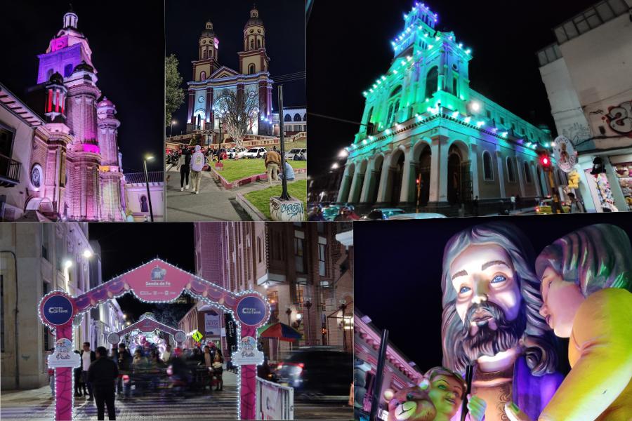 Iglesias de Pasto iluminadas durante Semana Santa