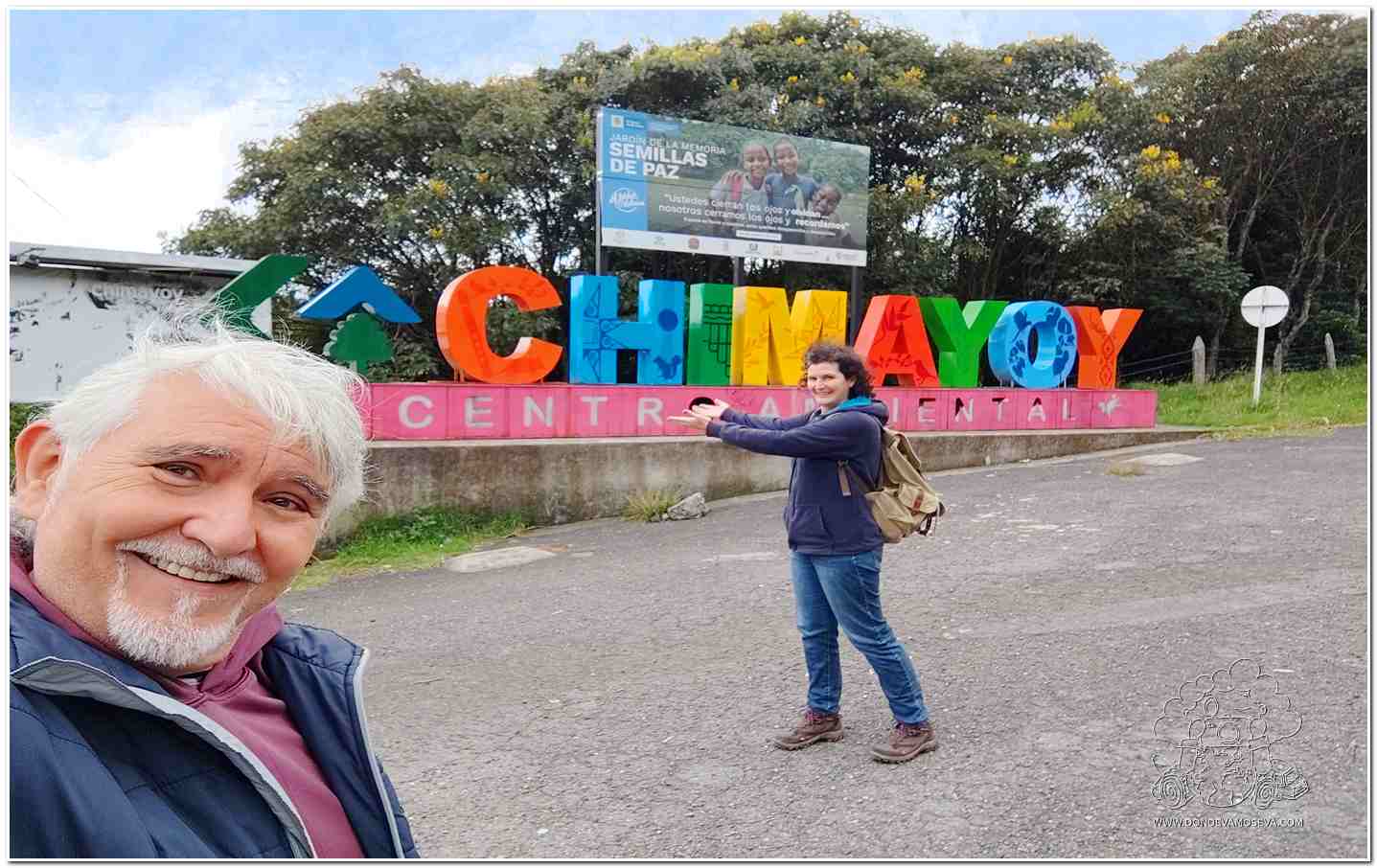 Punto de acceso al Parque Natural Chimayoy en San Juan de Pasto Colombia