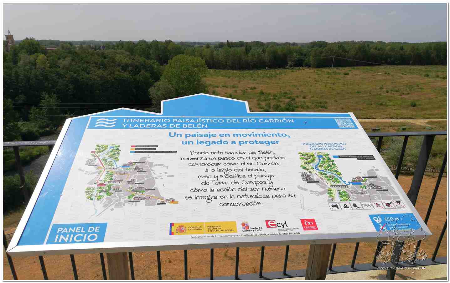 Itinerario paisajístico del río Carrión y laderas de Belén 