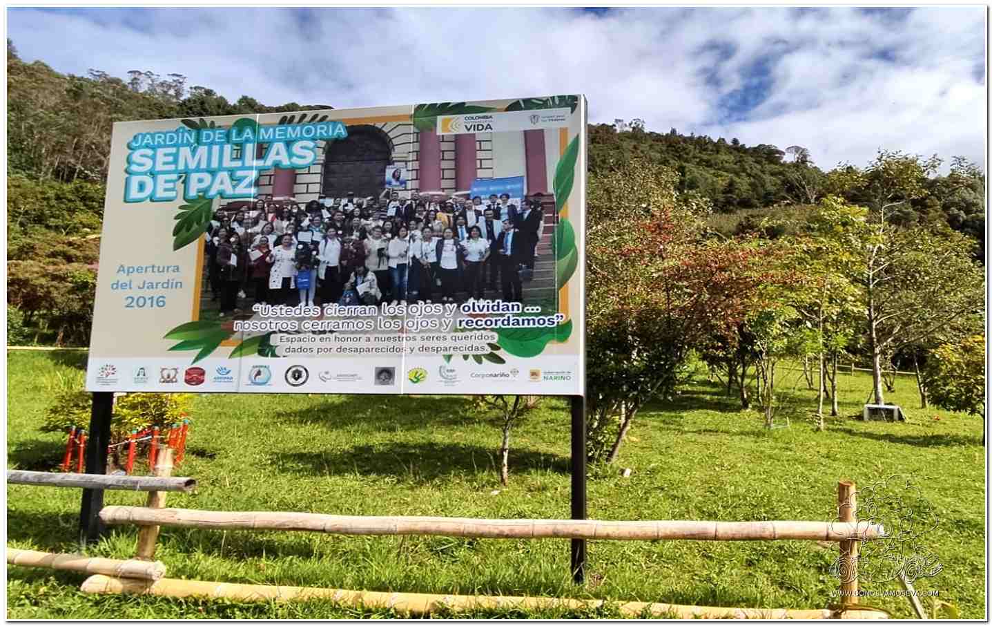 Jardín de la memoria Semillas de Paz 