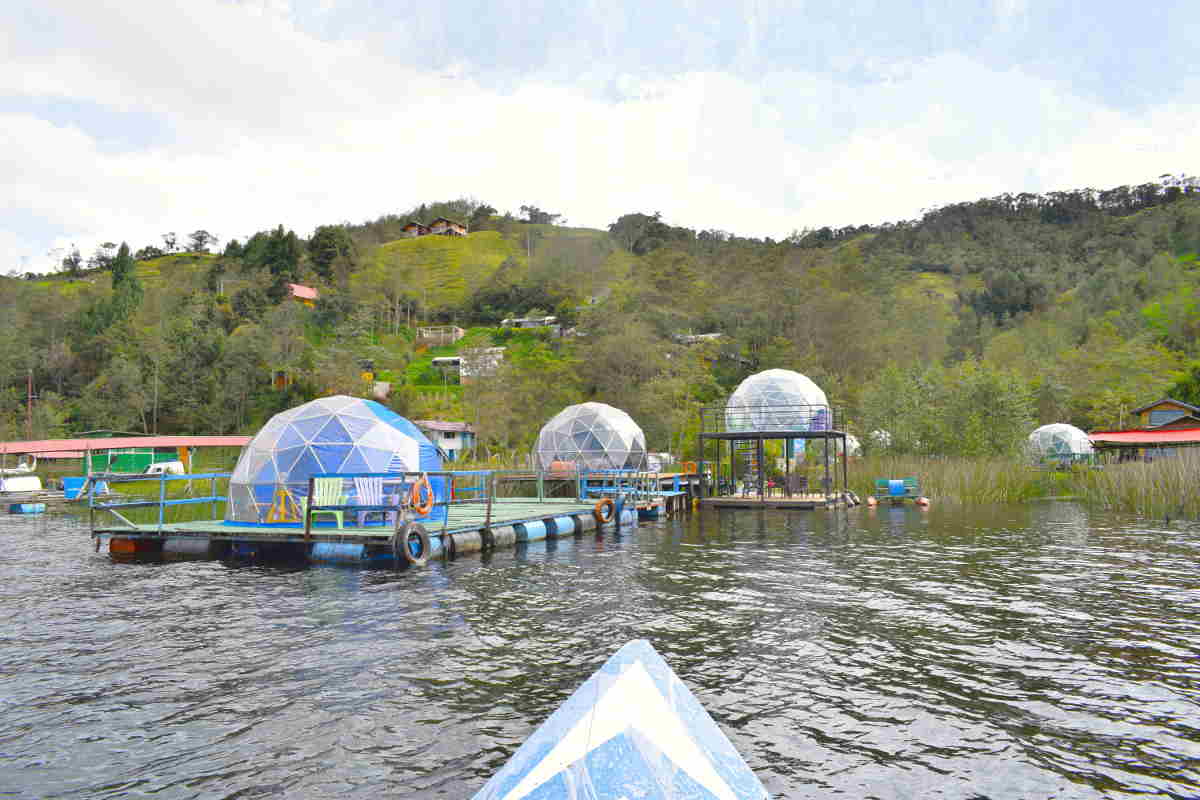 Ecoglamping Ayura Club Naútico en La Cocha Pasto Nariño