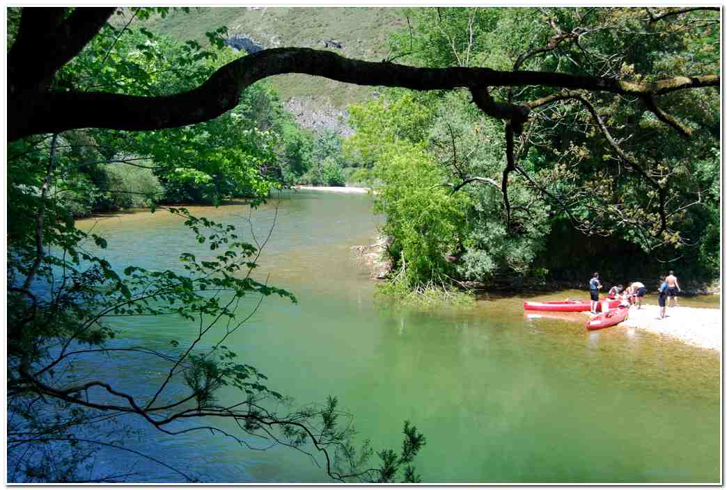Descenso del río Sella, momentos de paz y tranquilidad en solitario