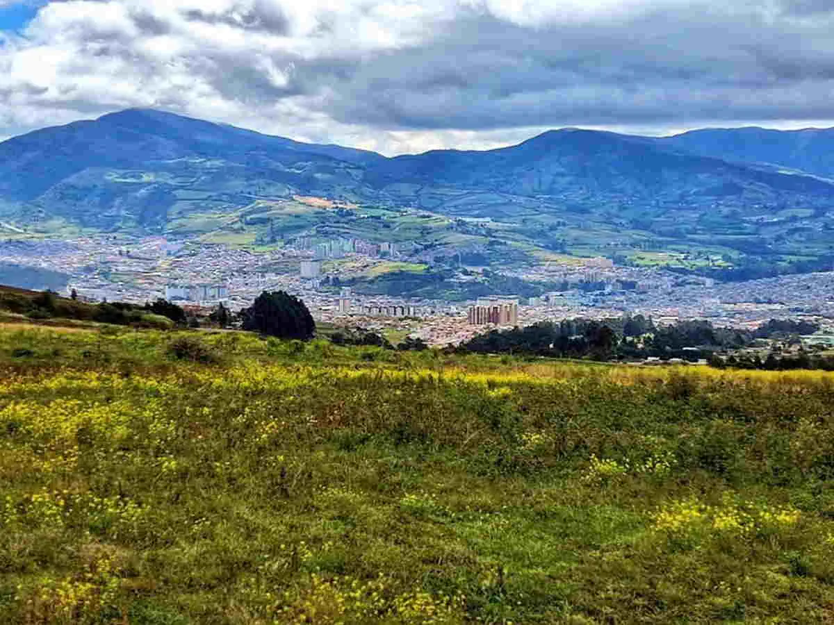 ruta de Senderismo de Catambuco a Obonuco en PAsto, NAriño, Colombia