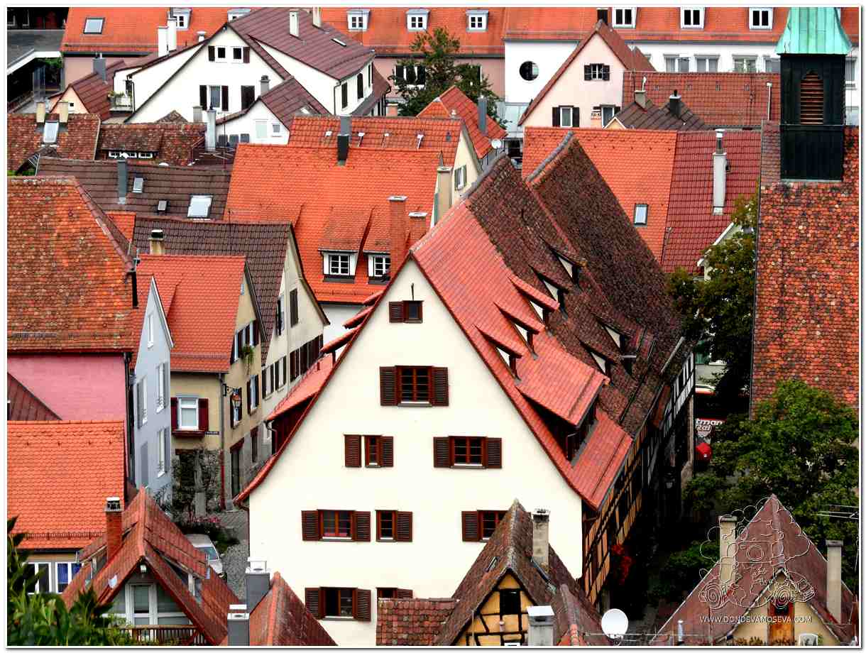 La ciudad puntiaguda Tübingen Selva Negra Alemania