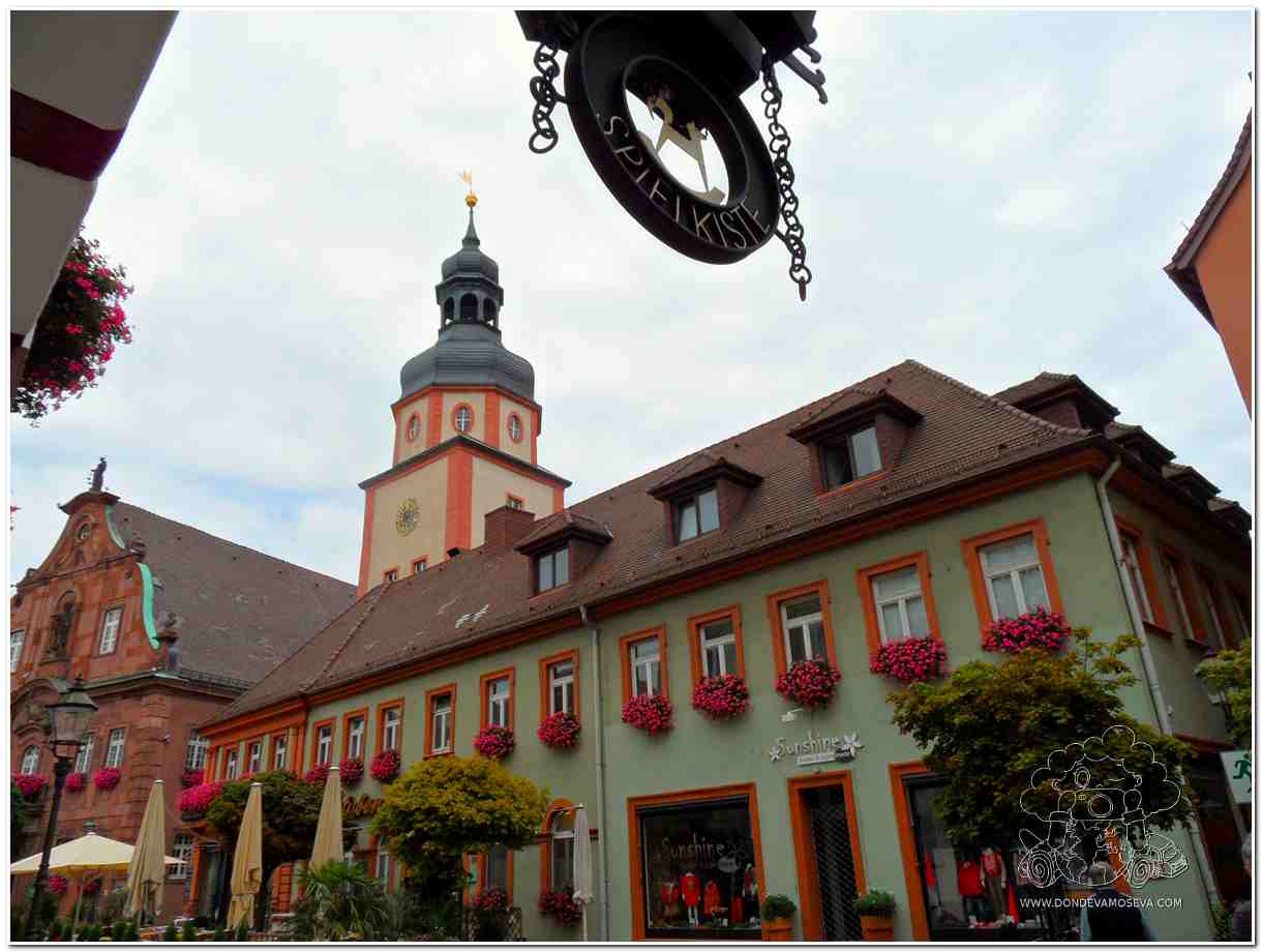 centro histórico de Ettlingen Selva Negra Alemania