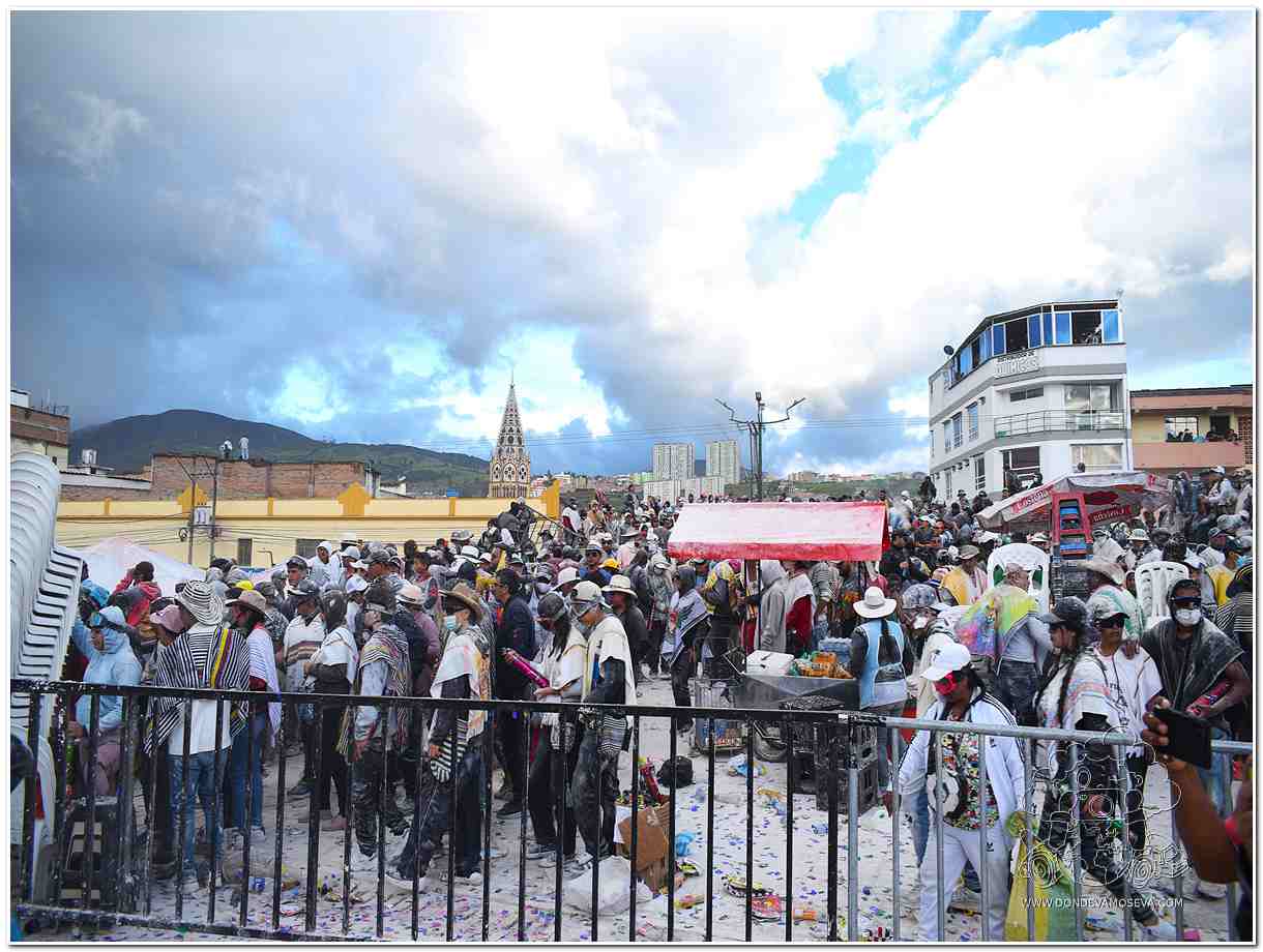 Plaza del Carnaval Pasto final desfile magno Nariño Colombia