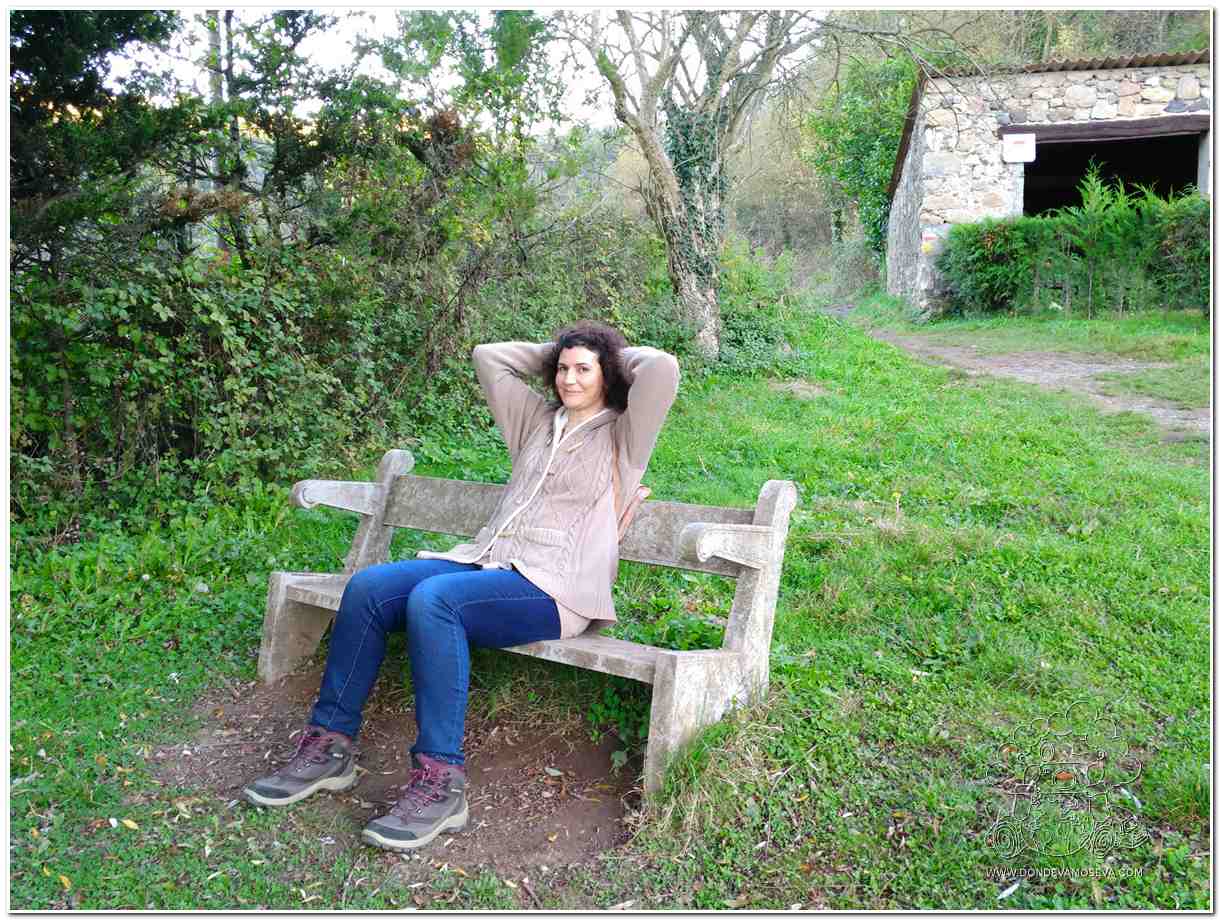 Merecido descanso en la Vía Verde de El Carrilet I, La Garrotx