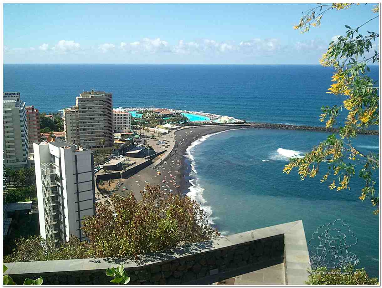 Playa de Marianez Deporte acuático en Tenerife