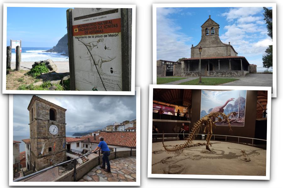 Asturias playa Merón museo jurásico Lastres e iglesia Santiago de Gobiendes qué ver en la costa Jurásica