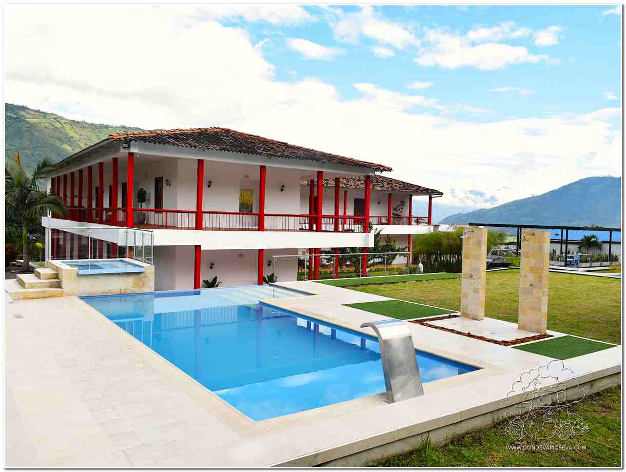 Piscina en Casona Basílio García Hotel Boutique Consacá