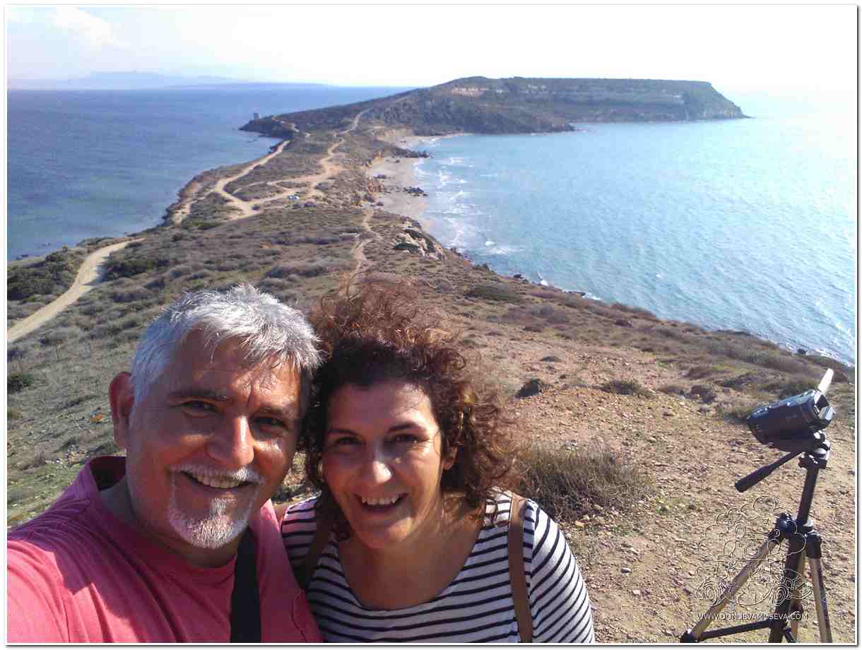 Punta de Sinis Oristano Cerdeña Italia