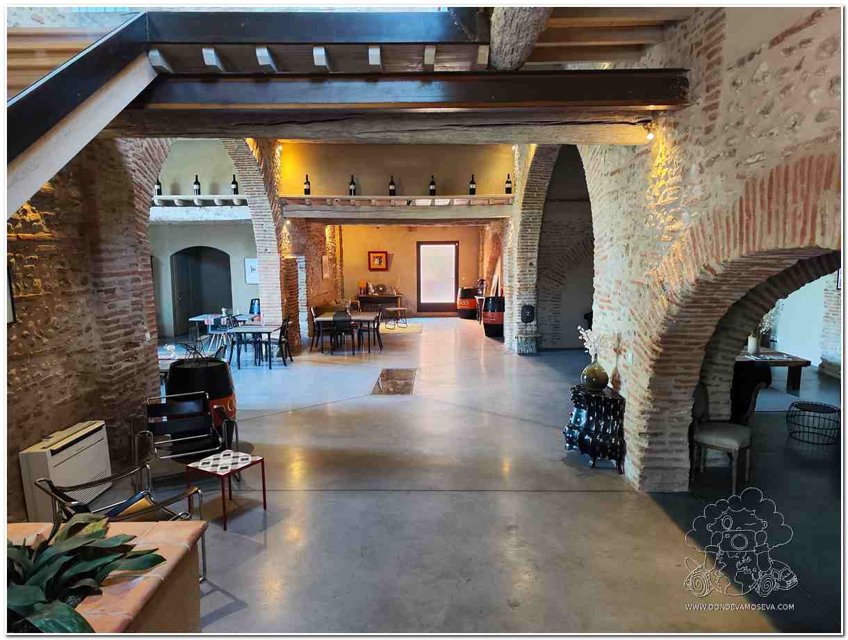 Zona de espacios comunes en Mas Latour alojamiento con encanto en Perpiñán Francia