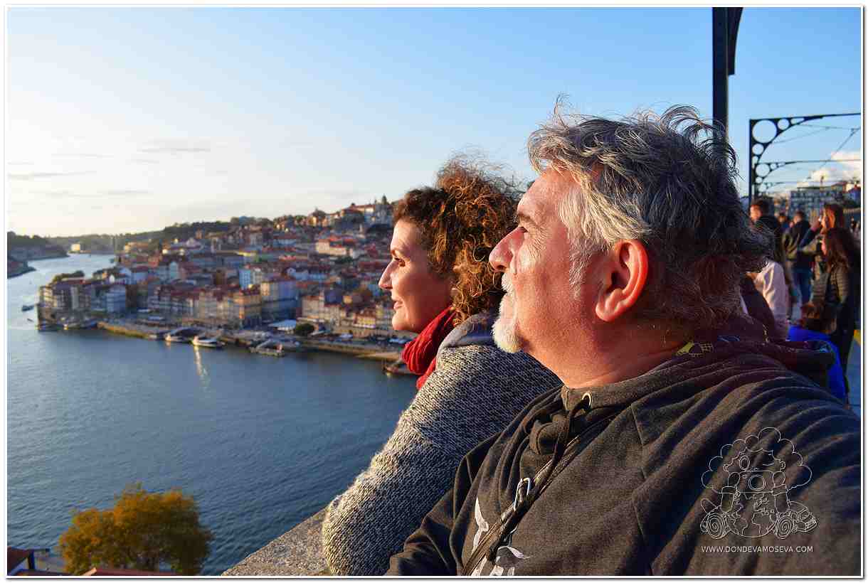 Mirador río Duero Oporto en pareja Portugal