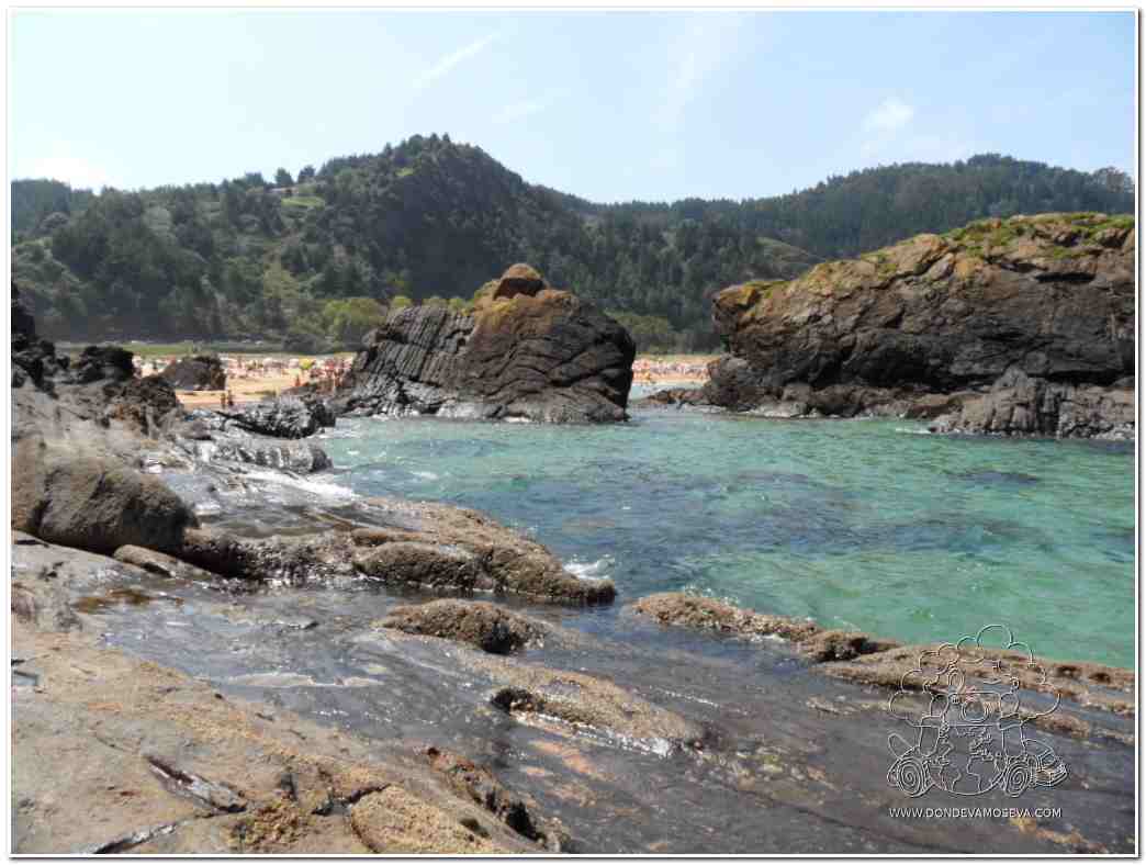 Playa de Laga Ibarrangelu Reserva Biosfera URdaibai Cabo ogoño Vizcaya Bizkaia
