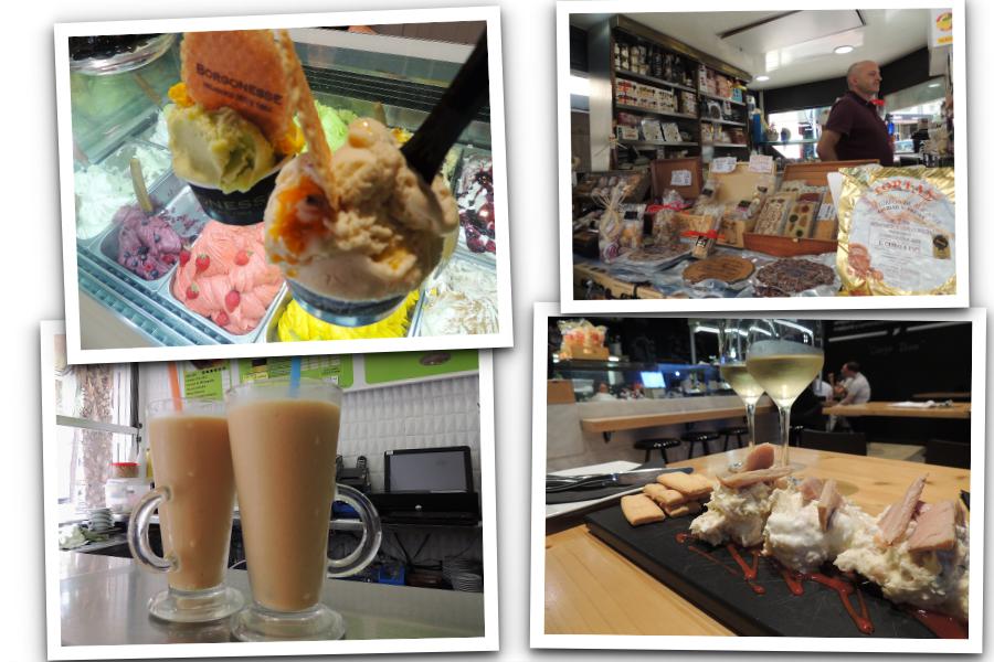 Diversos platos de la gastronomía de Alicante