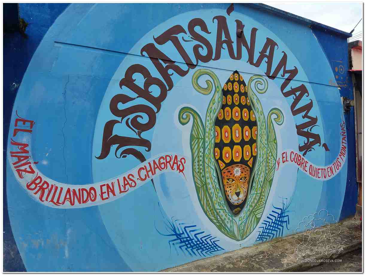 Murales Turismo sostenible en el Alto Putumayo Colombia