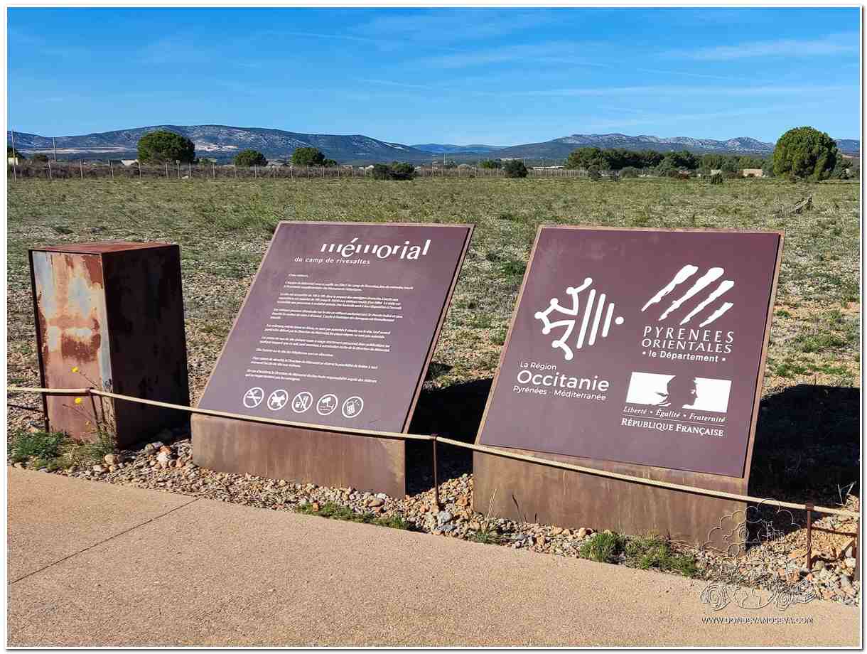 Memorial del Campo de Rivesaltes, dedicado a los refugiados y deportados del siglo XX.