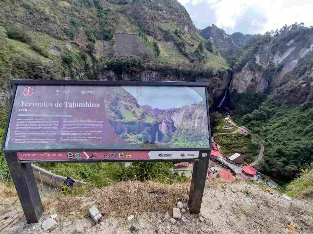 mirador termales tajumbina la Cruz Nariño