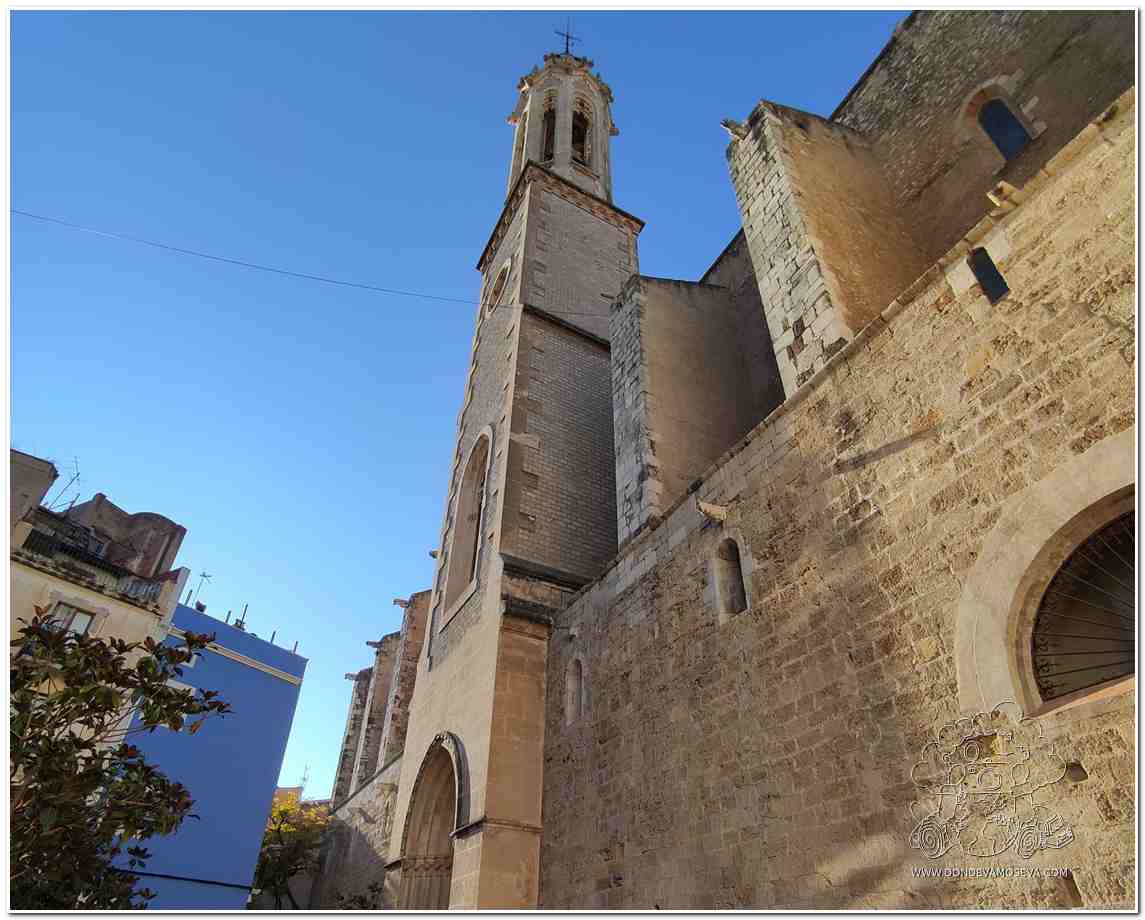Campanario de Sant Joan Baptista en Valls, el más alto de Cataluña