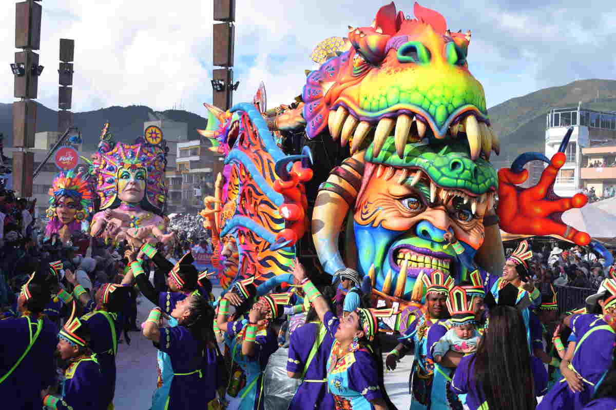 Desfile del Carnaval de Negros y Blancos de Pasto