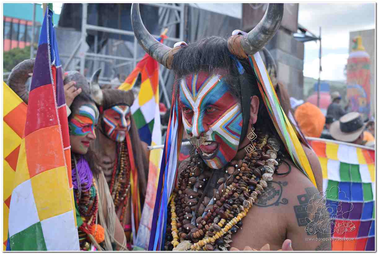 Diablo Danzante, personaj de la cultura campesino de San Juan de PAsto