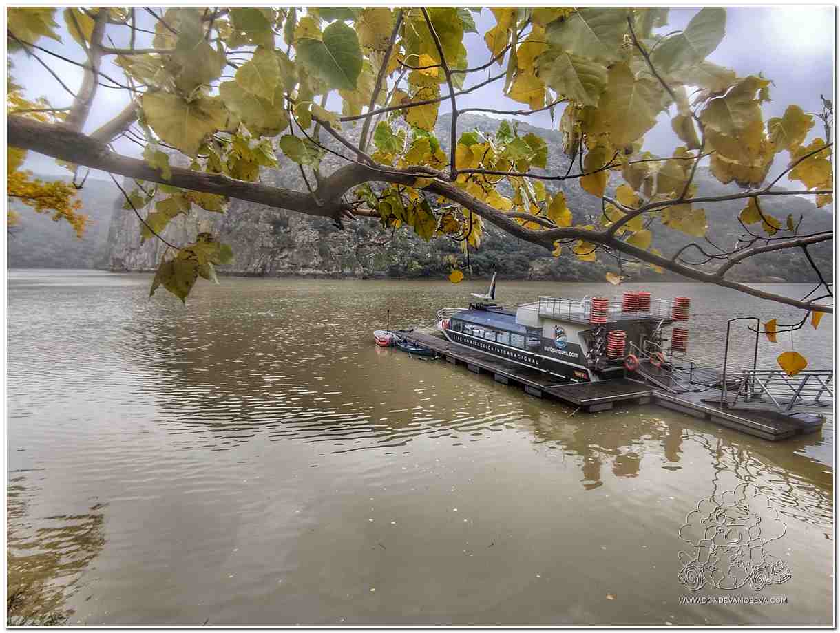 Embarcadero paseo Arribes del Duero en Zamora