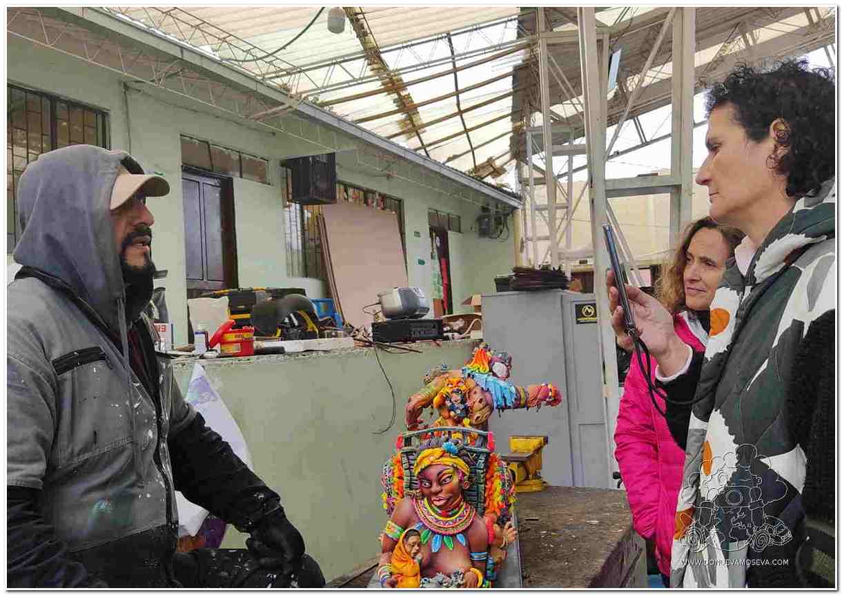 Los talleres de los maestros artesanos mantienen vivo el Carnaval los 365 días del año