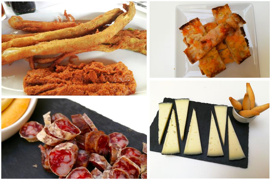 Gastronomía platillos en la taberna del VINSEUM 