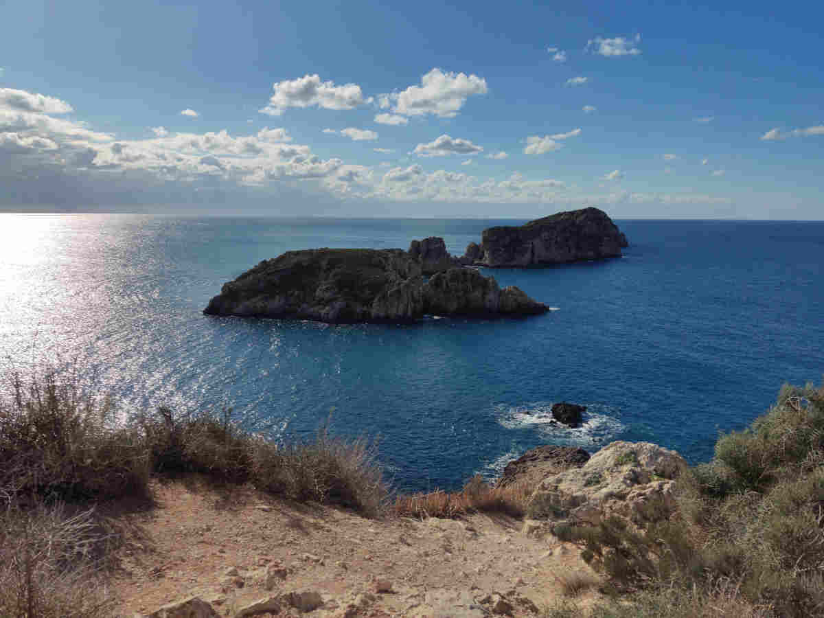 Vista de las Islas Malgrats en Calvià, un entorno natural del suroeste de Mallorca