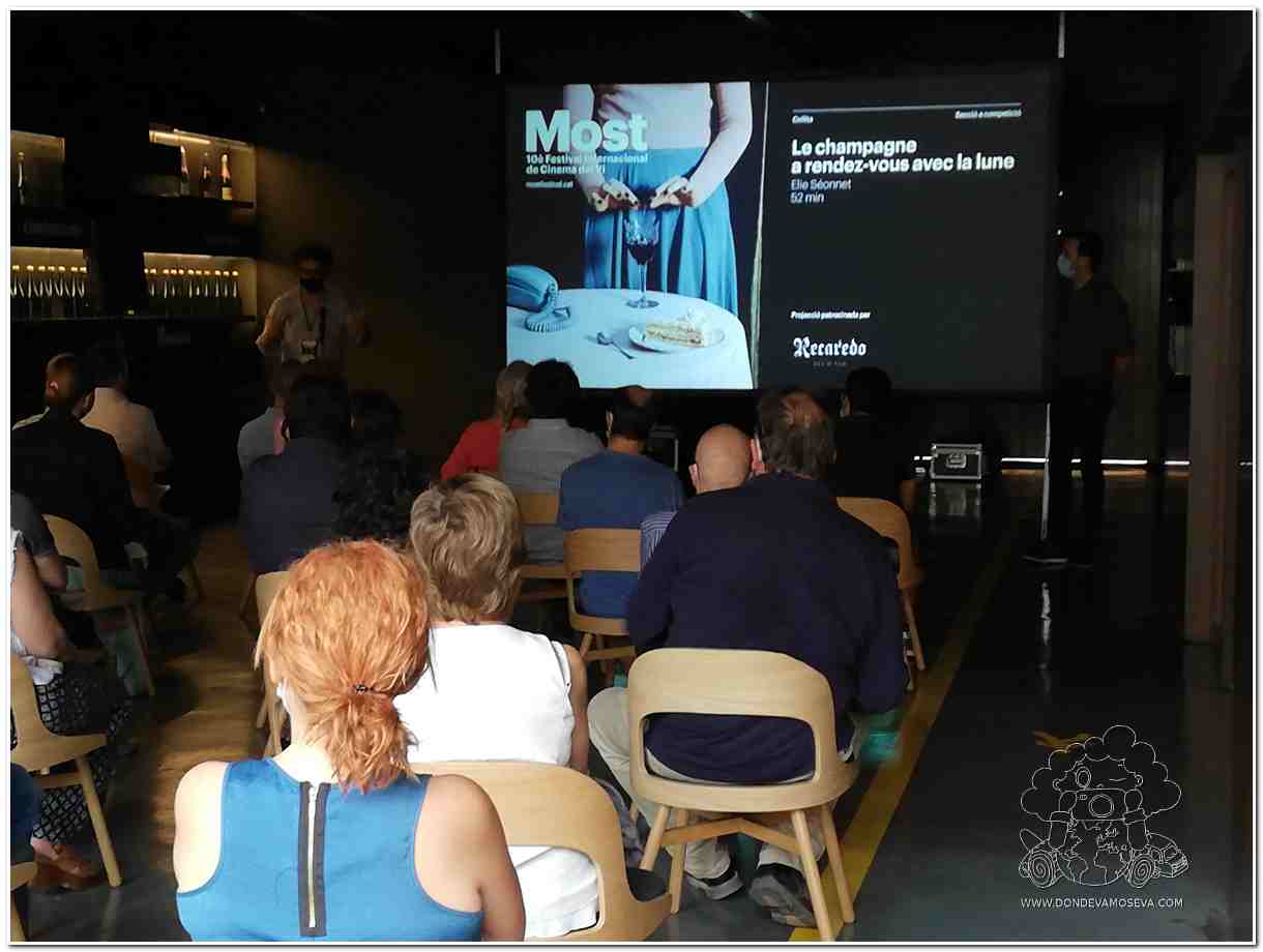 Sesiones de cine en diferentes bodegas durante el Most Festival del Pendès