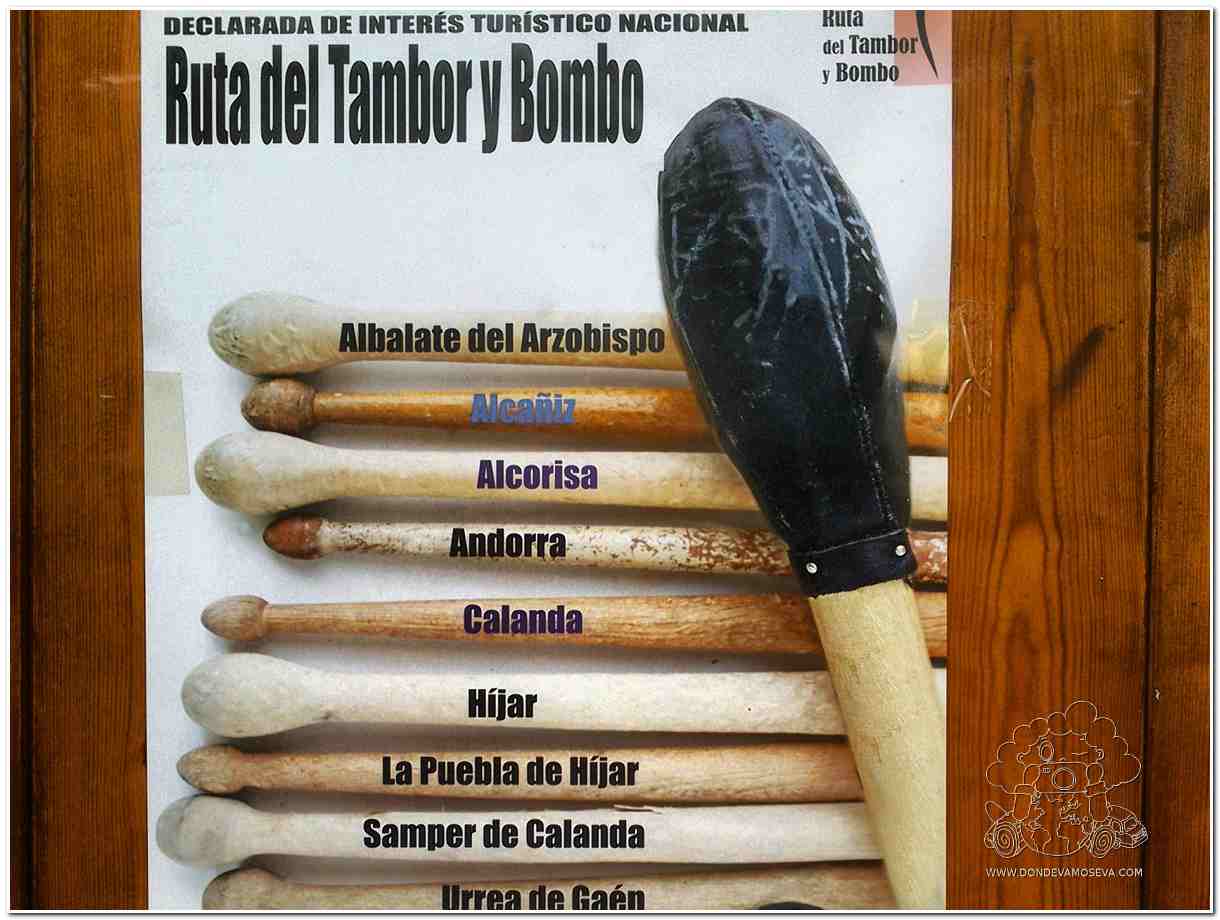 Pueblos de la Ruta del Tambor y el Bombo del Bajo Aragón en Teruel
