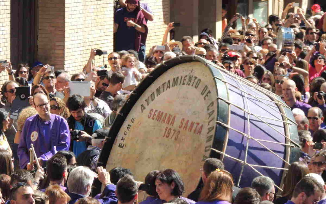 Semana Santa de Calanda, Rompida de la Hora en el Bajo Aragón